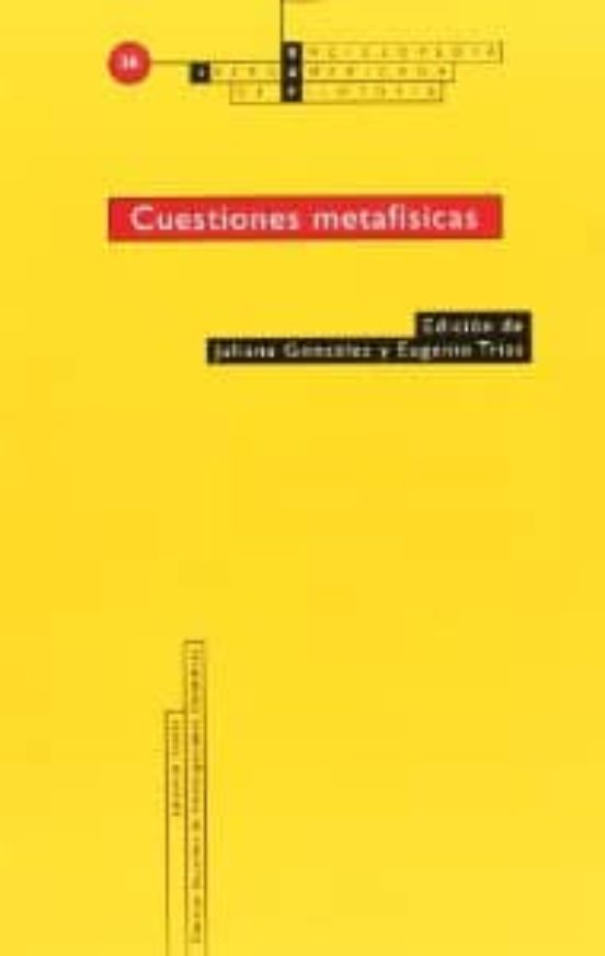 Cuestiones Metafísicas