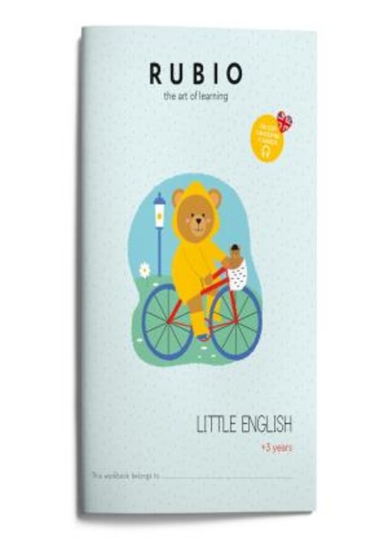 Rubio. Little English +3 Years |Incluye Audios Descargables con Qr