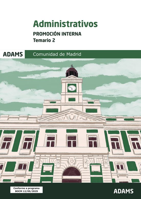 Administrativos Comunidad De Madrid. Promoción Interna. Temario 2