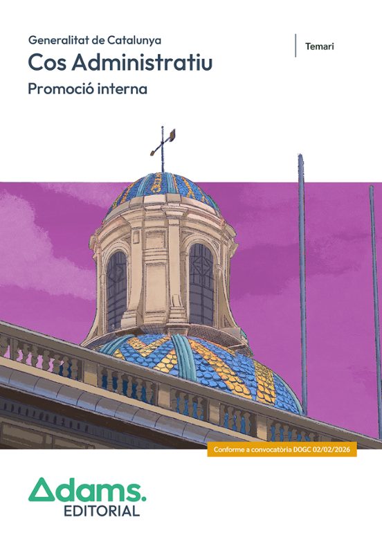 Cos Administratiu de la Generalitat de Catalunya. Promoció interna. Temari