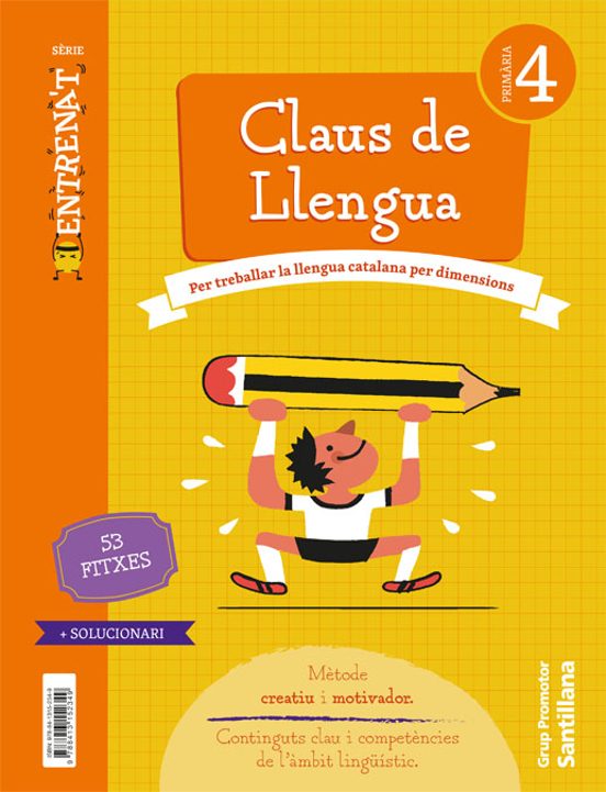 Entrenat. Quadern Llengua 4º Primaria
