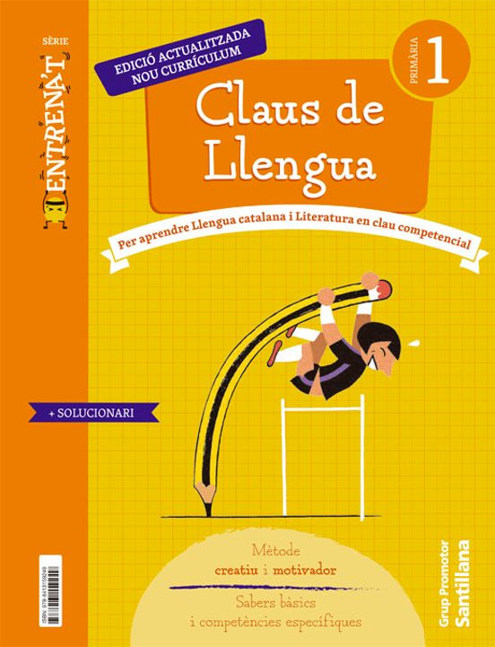 Llengua 1º Educacio Primaria Quadern Serie Entrenat Cataluña Cataluña