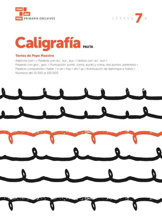 Cuaderno Educacion Primaria Caligrafía 7