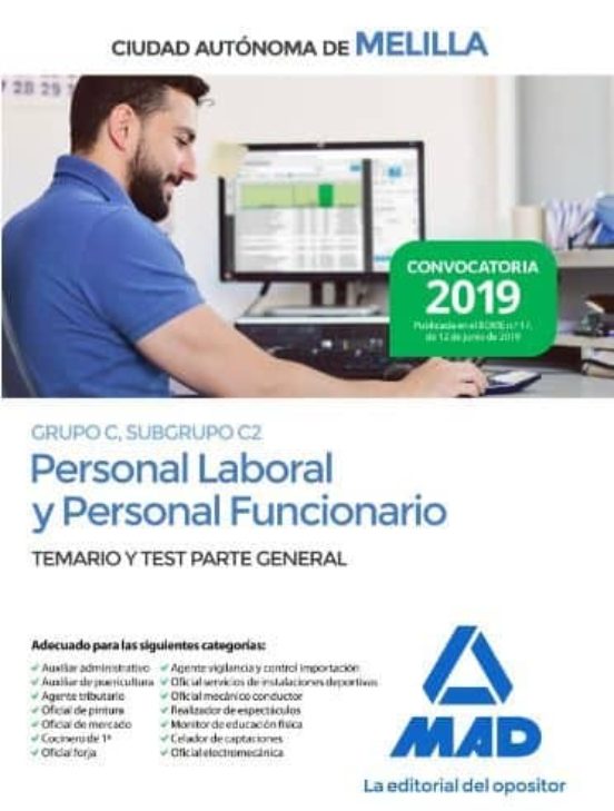 Personal Laboral Y Personal Funcionario De La Ciudad De Melilla