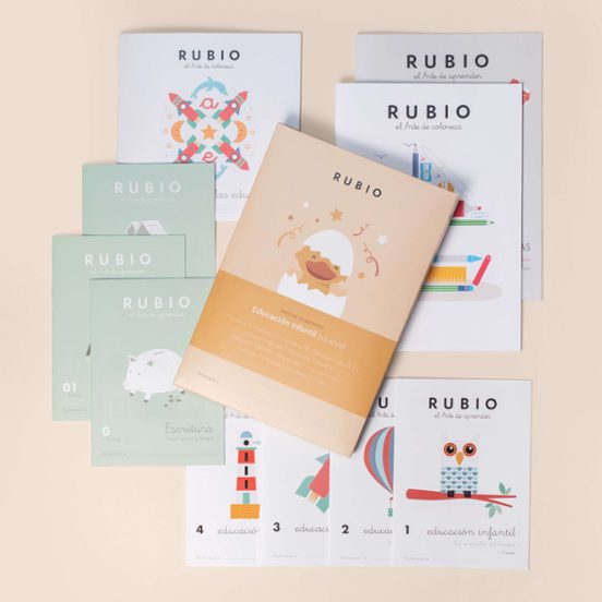 Pack De 10 Cuadernos Rubio Educacion Infantil