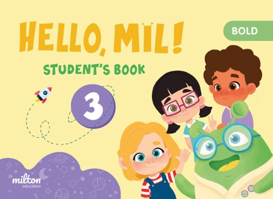 Hello Milton Bold Educacion Infantil English 3 Pack