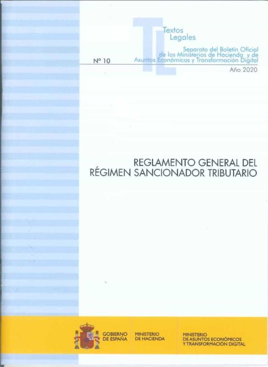 Reglamento General Del Régimen Sancionador Tributario