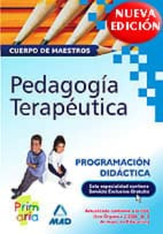 Cuerpo De Maestros. Pedagogia Terapeutica: Programacion Didactica