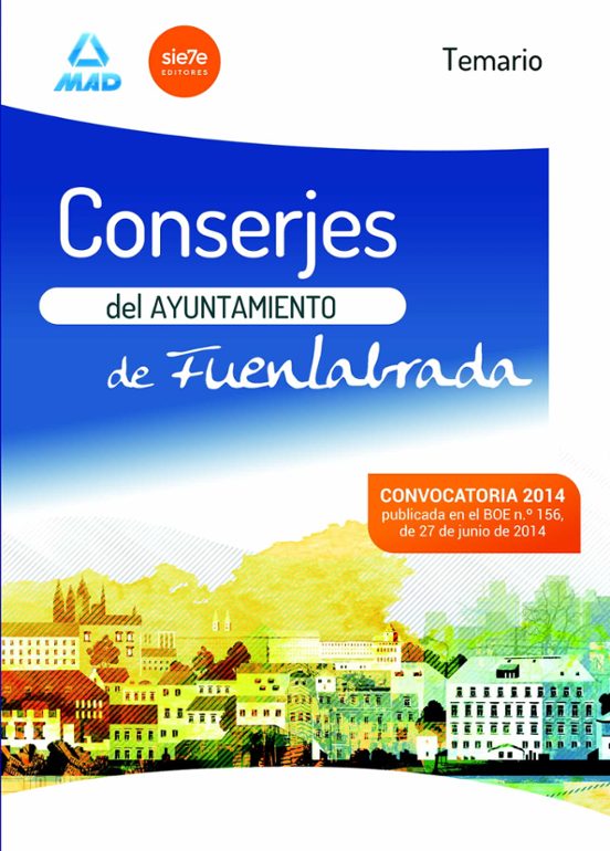 Conserje Del Ayuntamiento De Fuenlabrada Temario