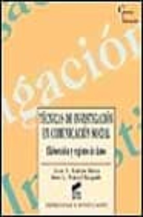 Técnicas De Investigación En Comunicación Social