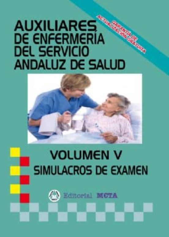 Auxiliar Enfermería Sas Simulacros De Examen Volumen V