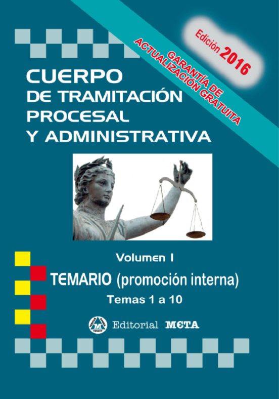 Cuerpo De Tramitacion Procesal Y Administrativa Promocion Interna Volu