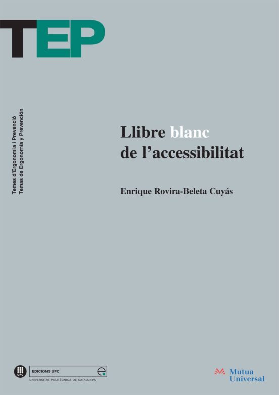 Llibre Blanc De L Accessibilitat
