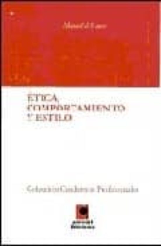 Etica Comportamiento Y Estilo
