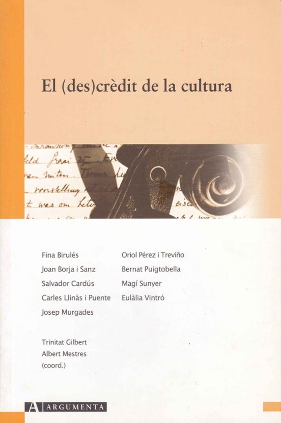 El crèdit De La Cultura