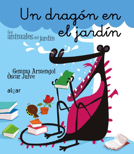 Un Dragon En El Jardin -manuscrita