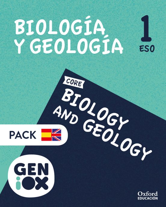 Geniox Biology & Geology 1º ESO Pack Bilingüe