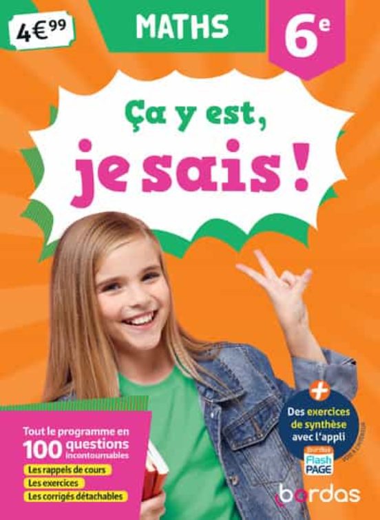Ça Y Est Je Sais ! Maths 6e