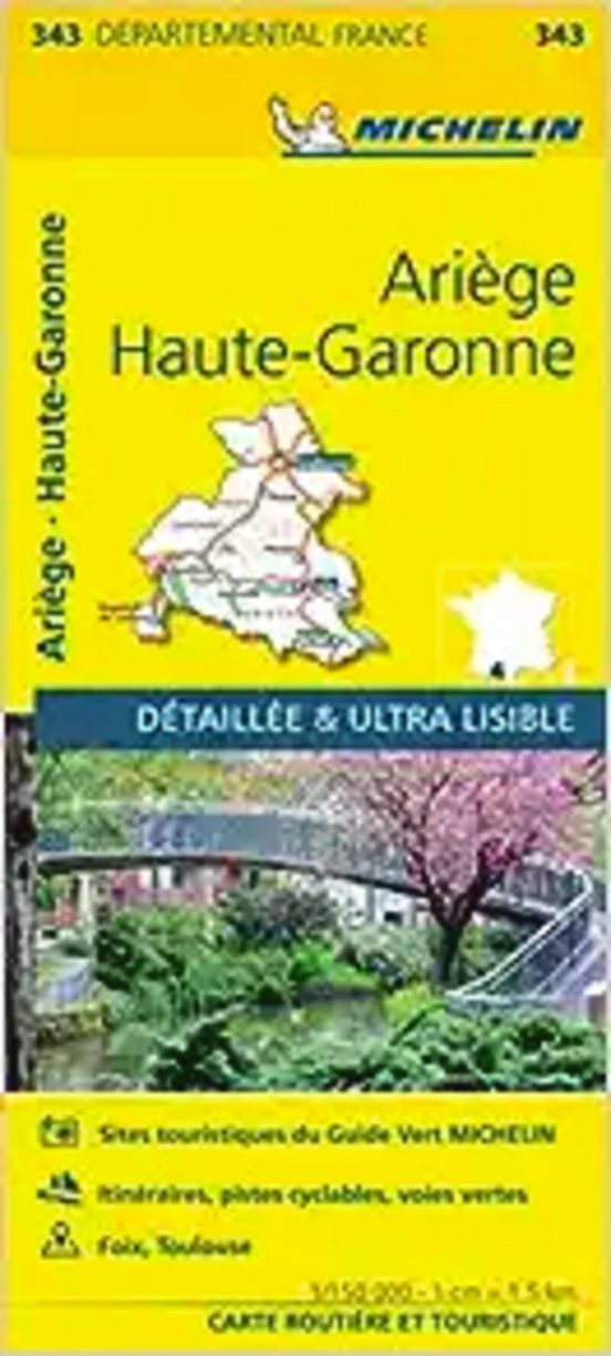 Mapa Local Ariege Haute-garonne 11343