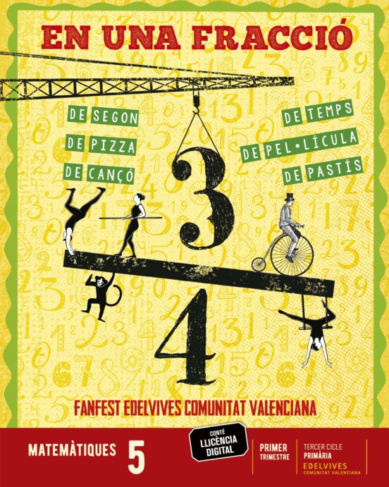 Matemàtiques 5º Primària Proyecto Fanfest Comunidad Valenciana Ed 2022