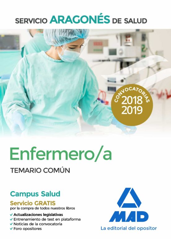 Enfermero/a Del Servicio Aragonés De Salud. Temario Común