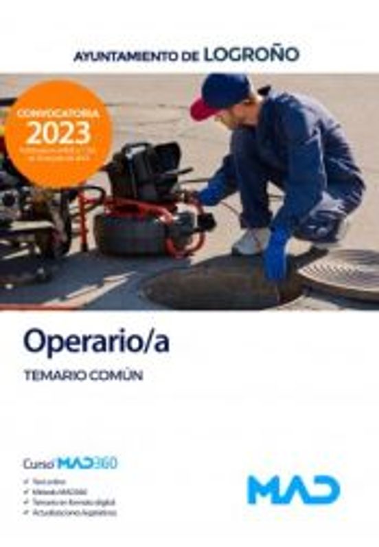 Operario/a. Temario Comun
