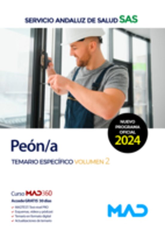Peón/a. Temario Específico Volumen 2