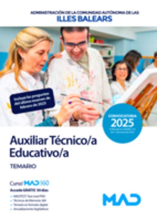 Auxiliar Técnico/a Educativo/a De La Comunidad Autónoma De Las Illes B