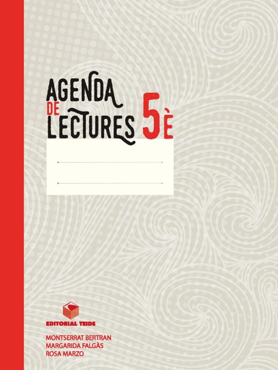 Agenda de Lectures 5º Educacion Primaria Cataluña Ed 2016