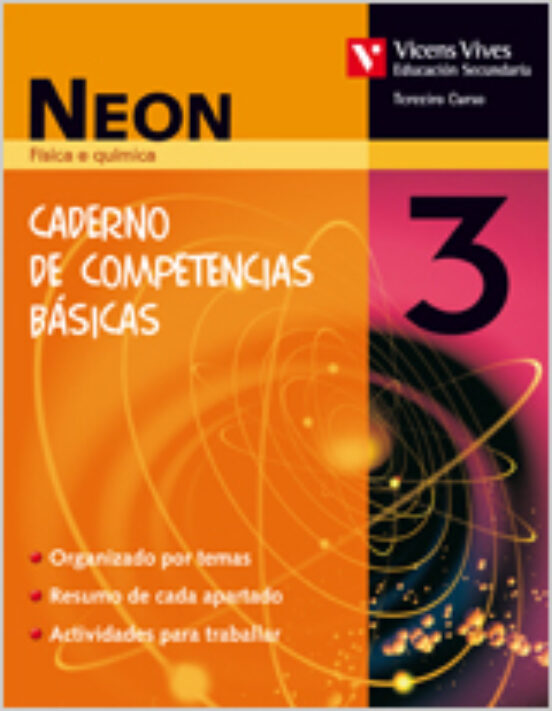 Neon 3. Galicia. Caderno de Competencias Básicas Fisica y Quimica