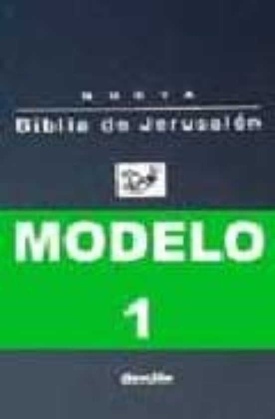 Biblia De Jerusalen Edicion Bolsillo Modelo 1