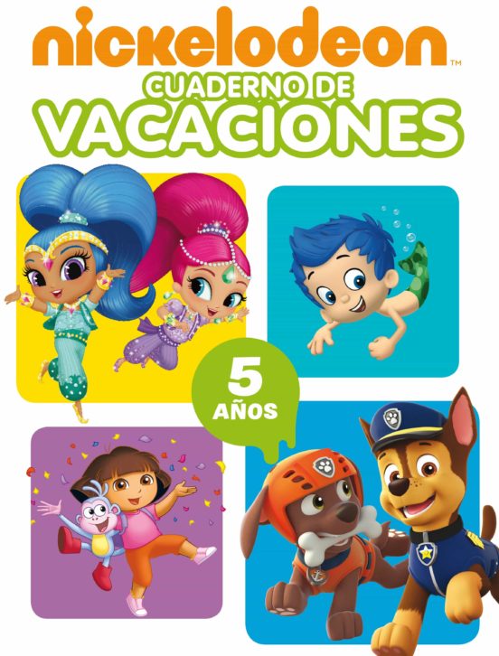 Nickelodeon: Cuaderno De Vacaciones - 5 Años