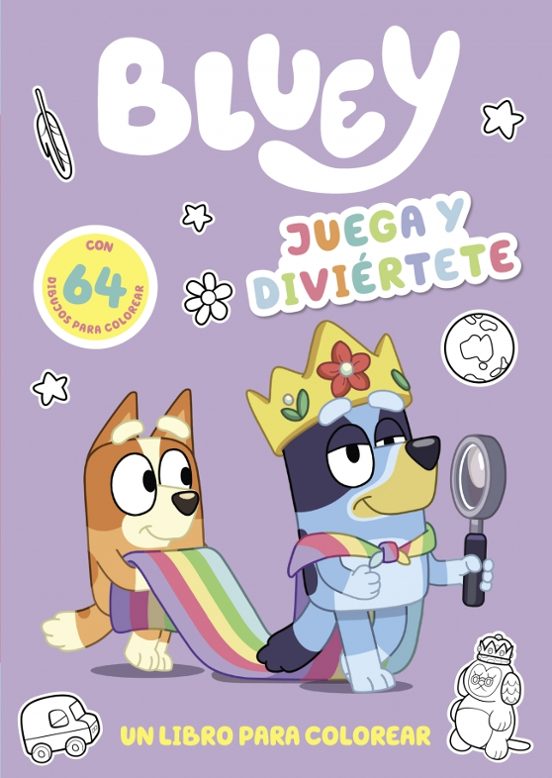 Bluey – Juega Y Diviértete. Un Libro Para Colorear
