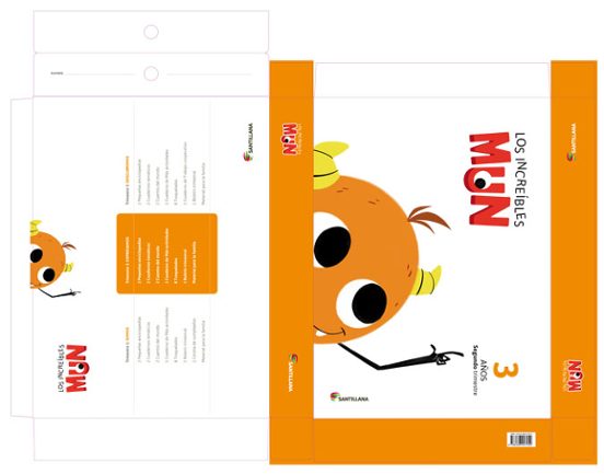 Carpeta Infantil 3 Años Segundo Trimestre Los Increibles Mun Cast Ed 2