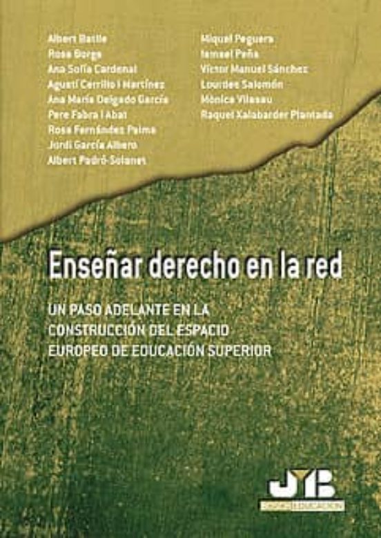 Enseñar Derecho En La Red