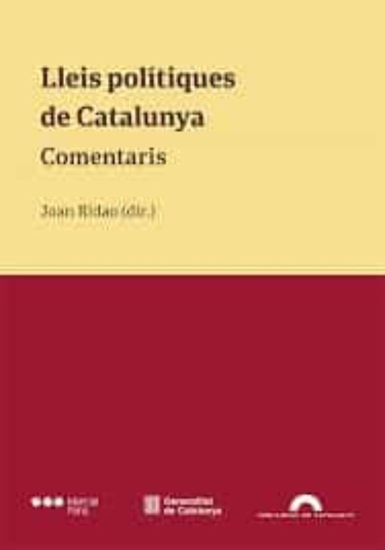 Lleis Polítiques De Catalunya