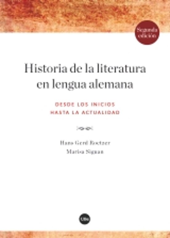 Historia De La Literatura En Lengua Alemana