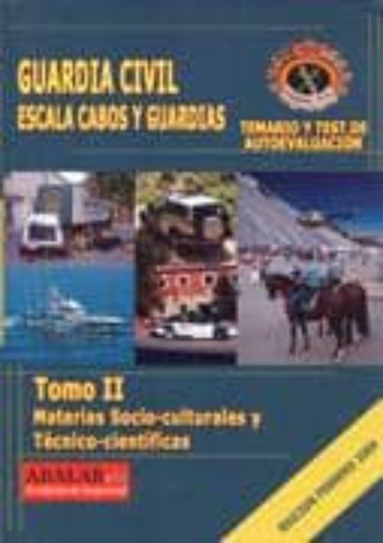 Guardia Civil Escala Cabos Y Guardias. Tomo Ii: Materias Socio-c Ultur