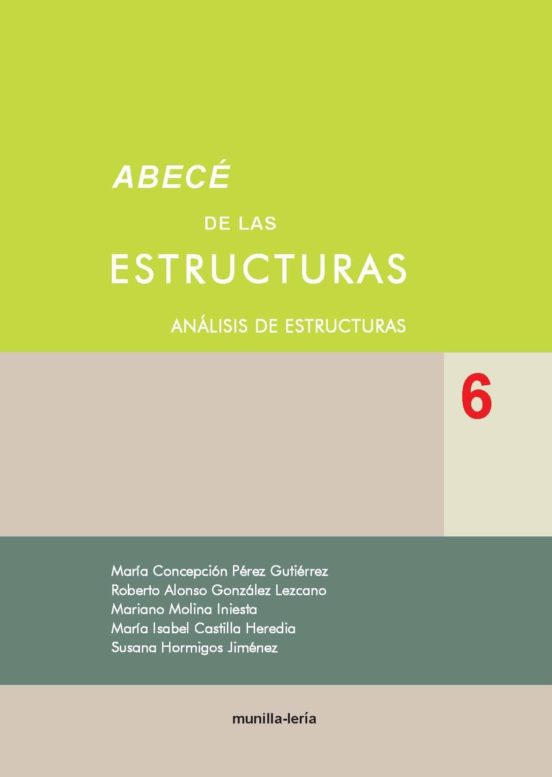 Abecé De Las Estructuras / 6: Analisis De Estructuras