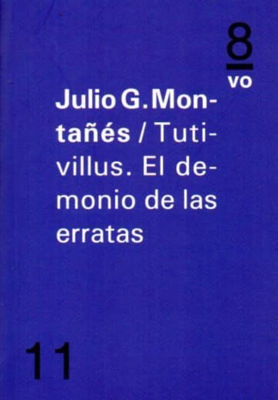 Tutivillus. El Demonio De Las Erratas