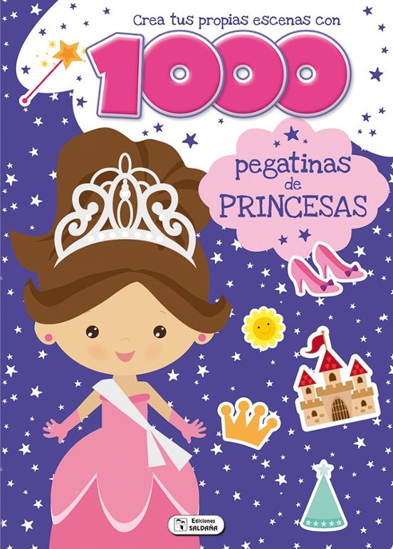 1000 Pegatinas De Princesas