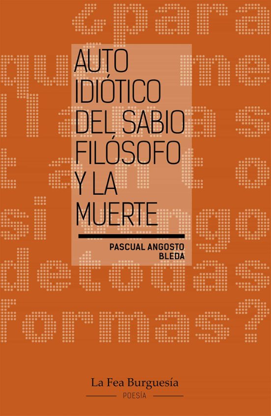 Auto Idiótico Del Sabio Filósofo Y La Muerte