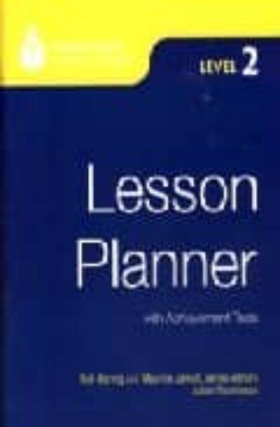 Foundation Readers 2-Lesson Planner