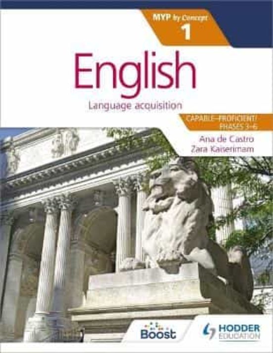 English For The Ib Myp 1 : By Conce