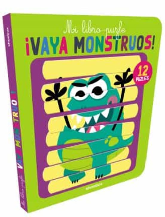 ¡vaya Monstruos! Mi Libro-puzle