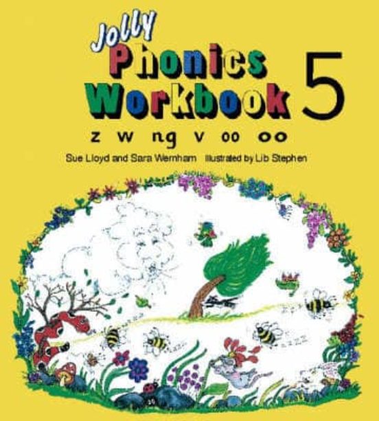 Jolly Phonics Workbook 5: Z W Ng V Oo