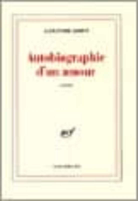 Autobiographie D Un Amour
