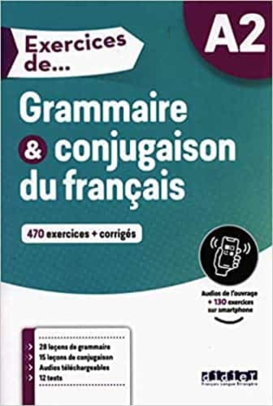 Exercices De Grammaire Et Conjugaison A2 – Livre