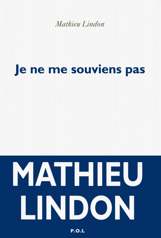 Je Ne Me Souviens Pas