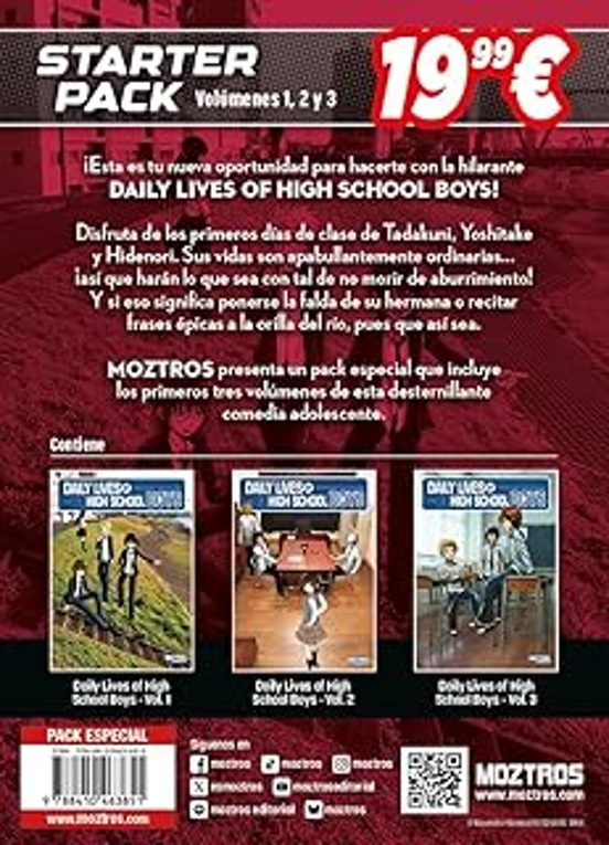 Starter Pack Daily Lives Of High-school Boys